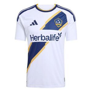 LA Galaxy Mens 26/27 Adidas Home Jersey / White/Blue